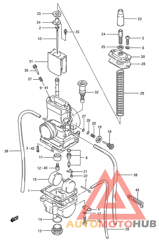 Carburetor assy