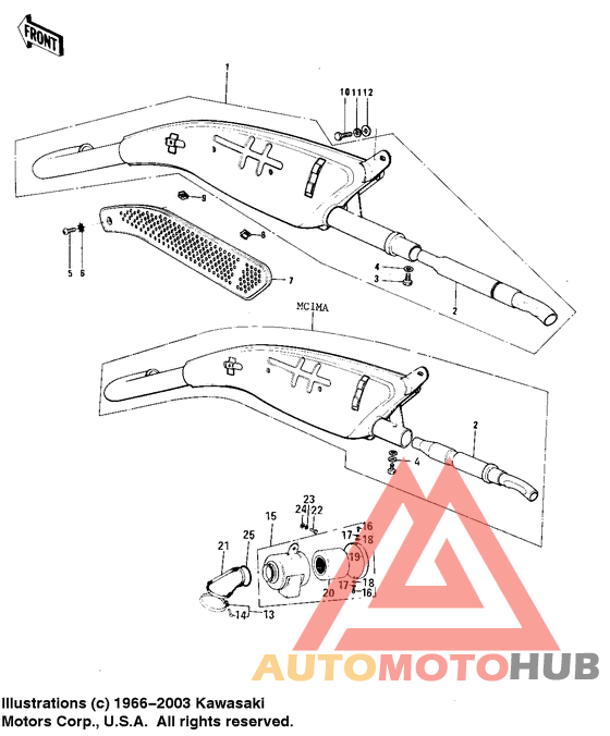Air cleaner/muffler