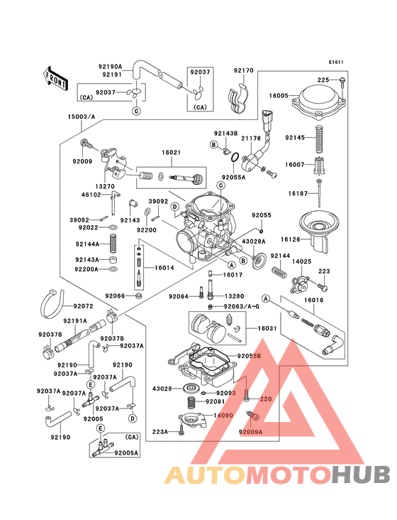 Carburetor assy