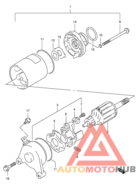 Стартерный мотор