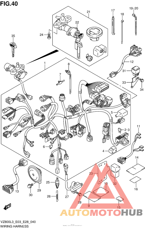 Wiring Harness (Vz800L3 E28)