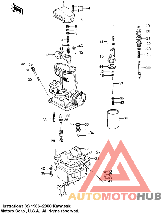 Детали карбюратора
