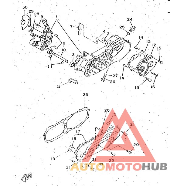 Картер двигателя