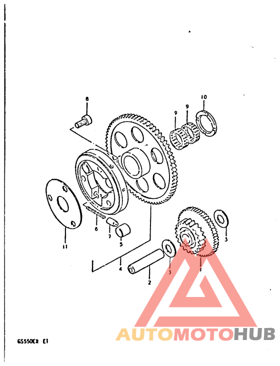 Муфта стартера