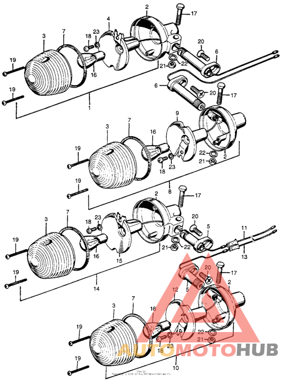 Задний фонарь