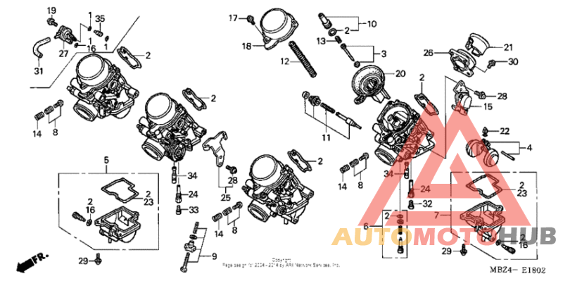 Carburetor (component parts) (1)