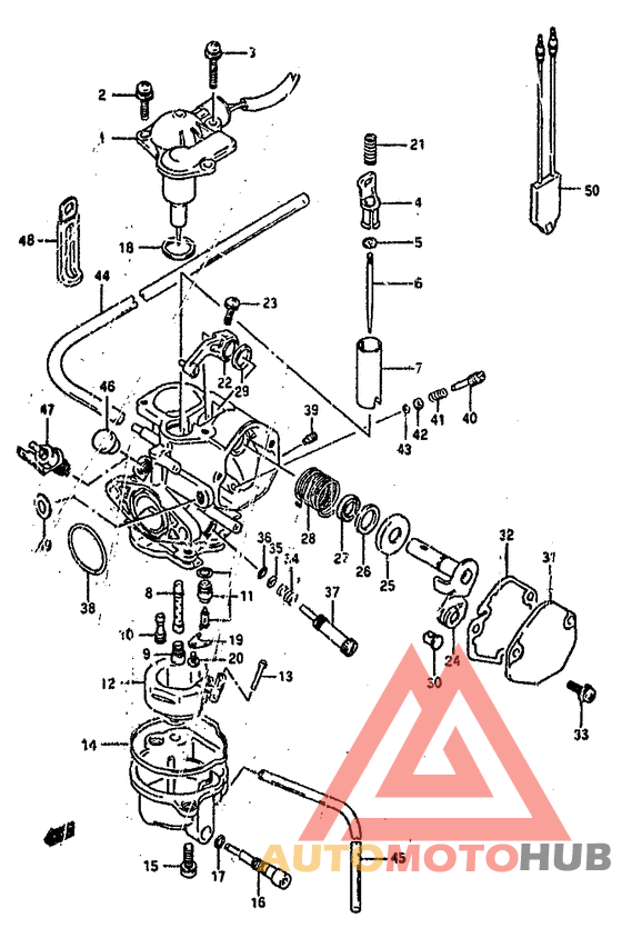 Carburetor assy