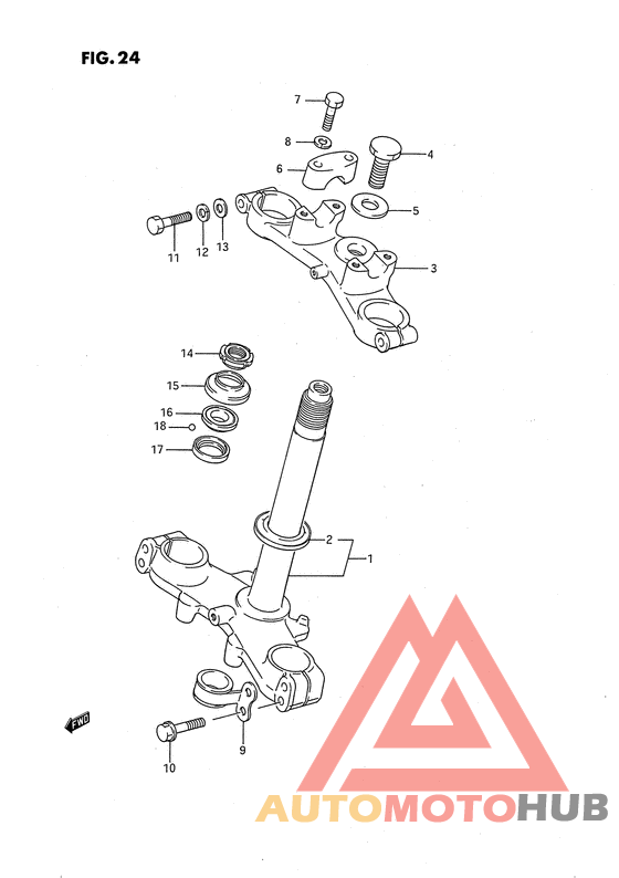 Траверса нижняя