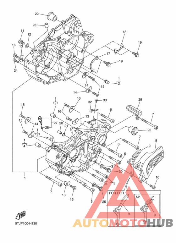 Картер двигателя