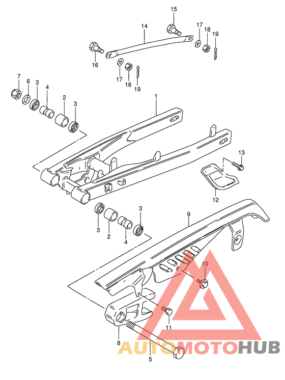 Маятник задний