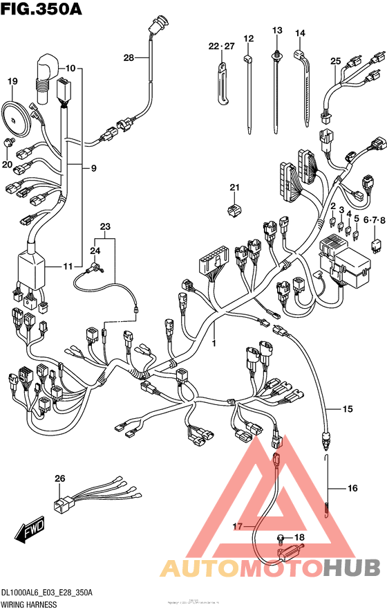 Wiring Harness (Dl1000Al6 E03)