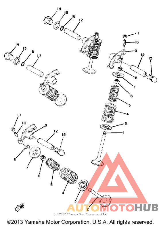 Valve rocker arm