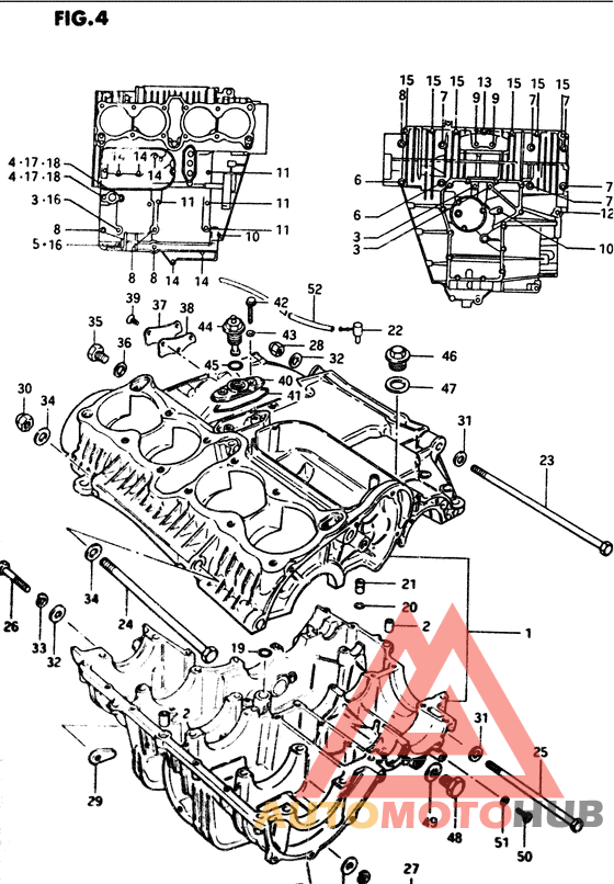 Картер двигателя