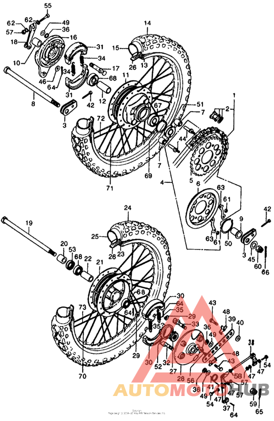 Cl front wheel + real wheel