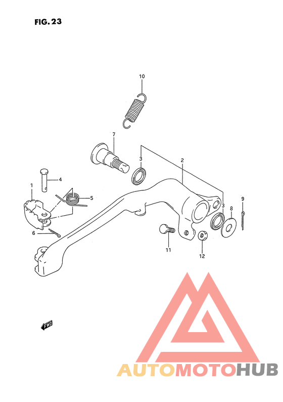 Передний суппорт