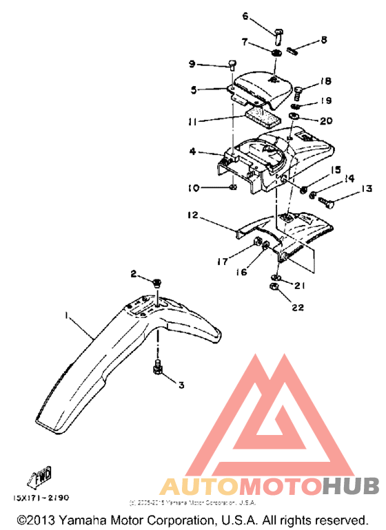 Front fender - rear fender