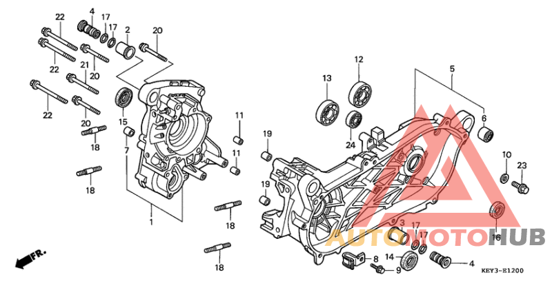 Картер двигателя