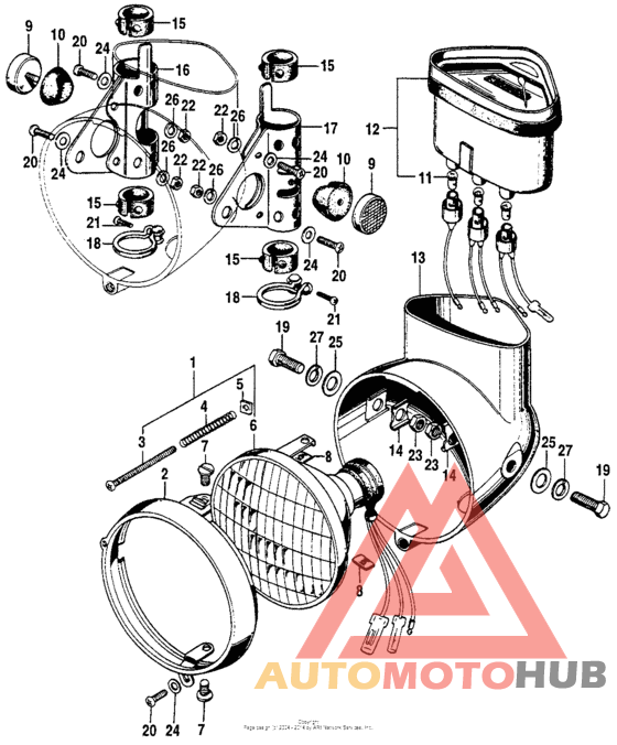 Headlight (stanley) + speedometer