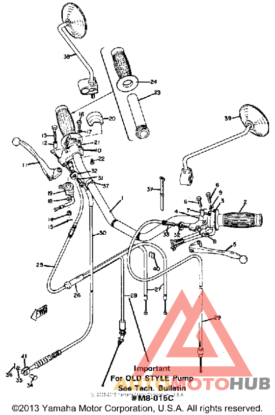 Руль -тросы