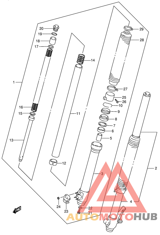 Передняя вилка