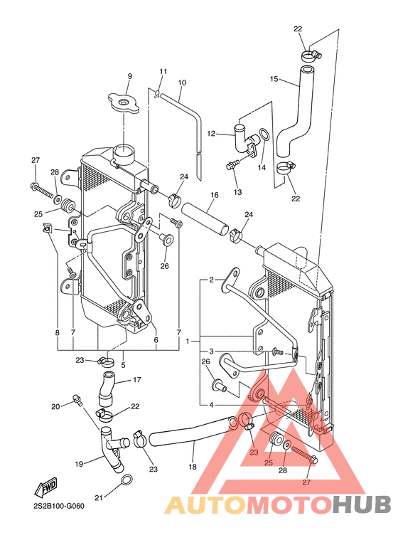 Radiator & hose