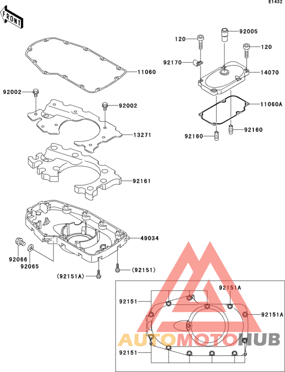Поддон картера