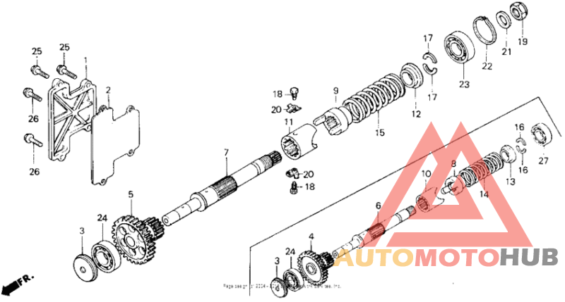 Вал ведущий