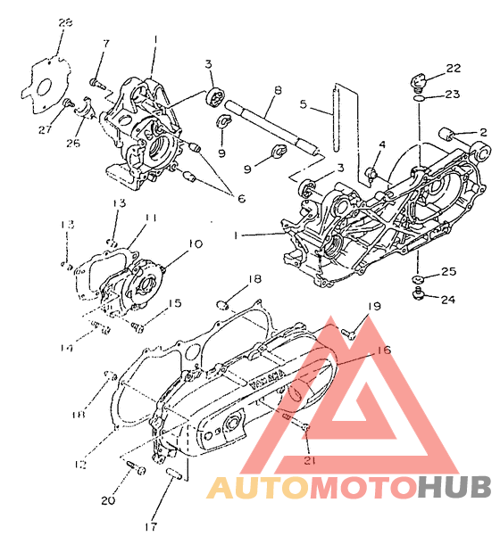 Картер двигателя