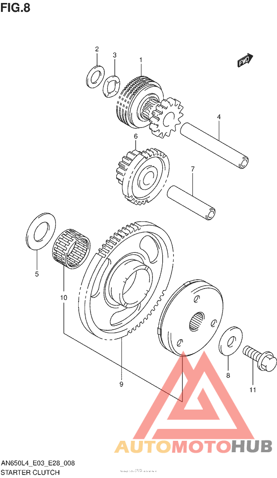 Муфта стартера