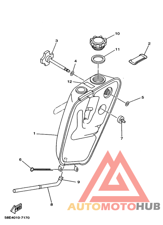 Oil tank assy