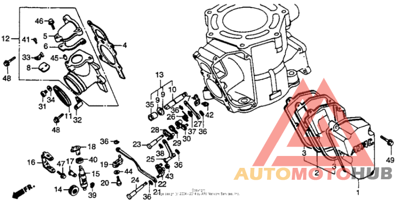 Exhaust manifold 84