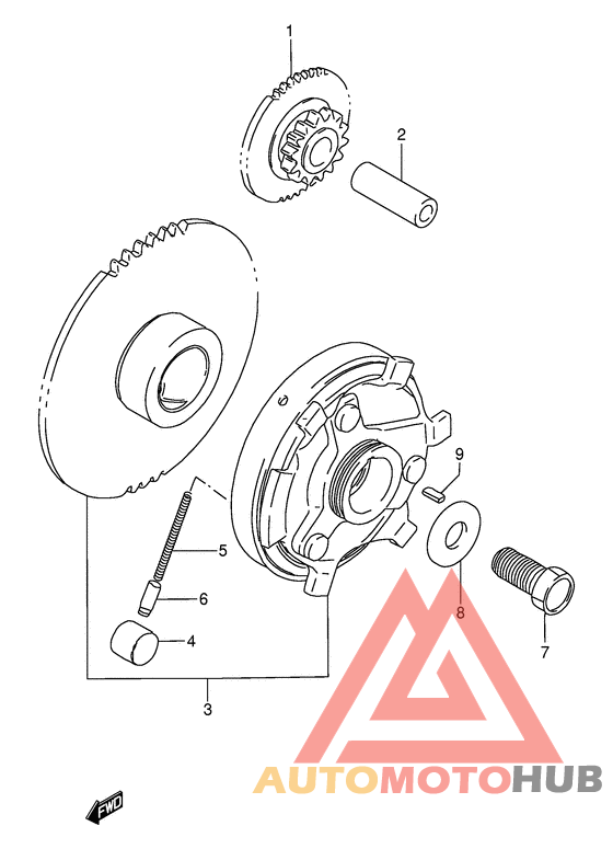 Муфта стартера