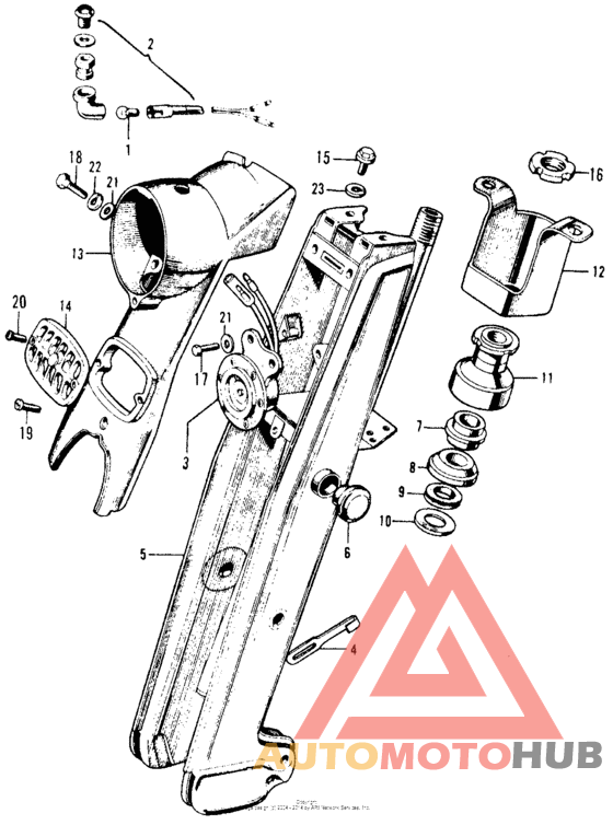Передняя вилка 2