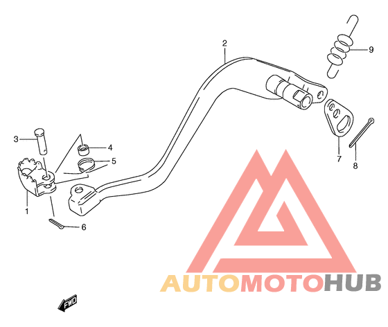 Передний суппорт