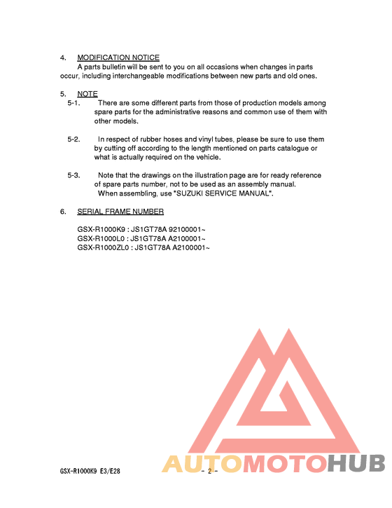 Catalog preface