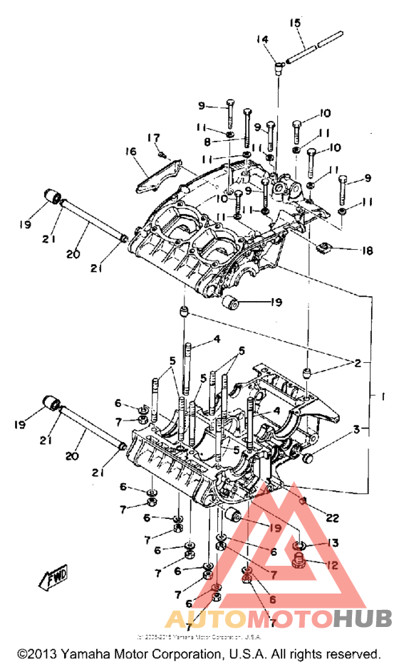 Картер двигателя