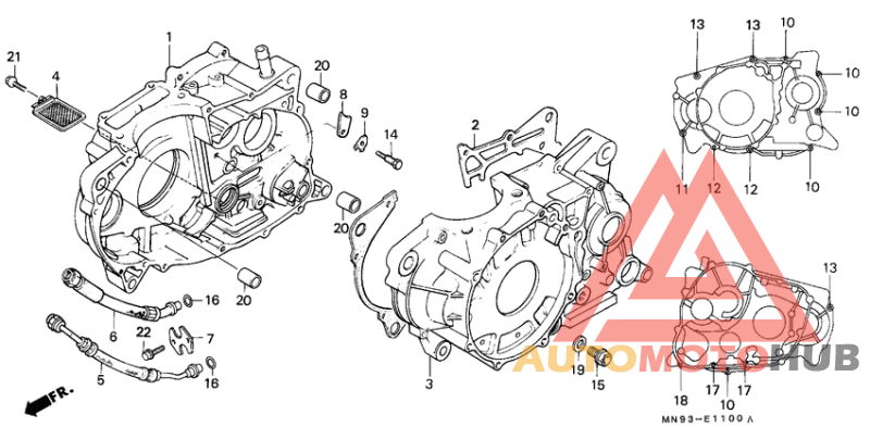 Картер двигателя