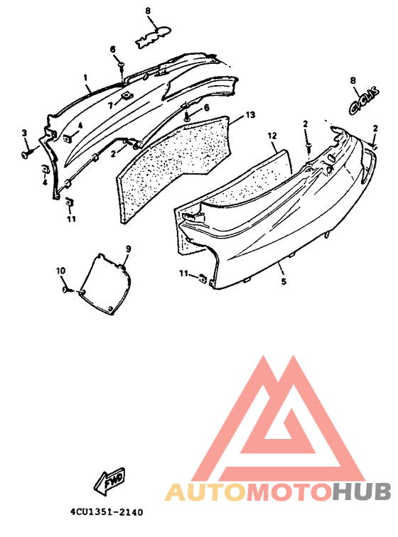 Боковые обтекатели