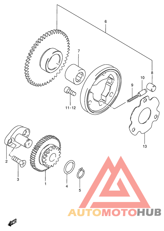 Муфта стартера
