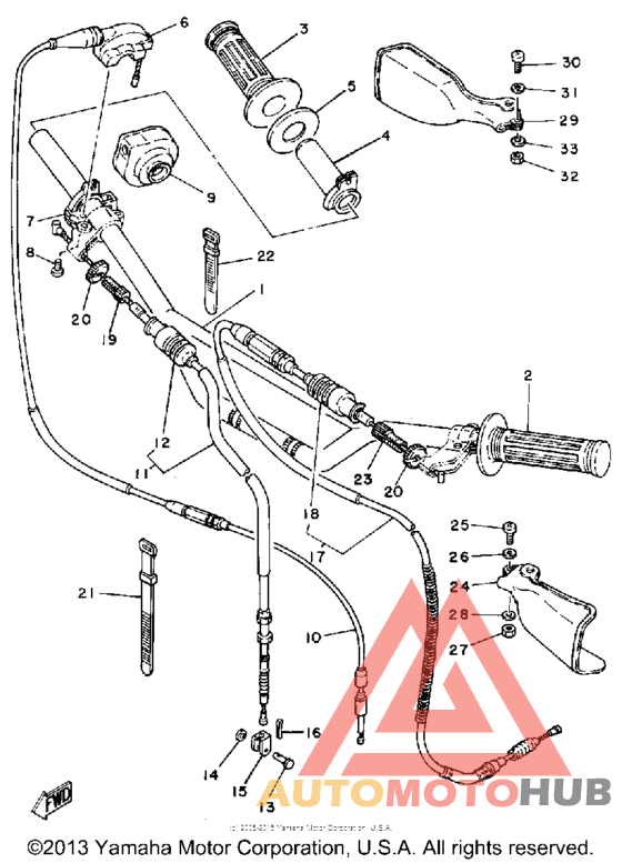 Руль -тросы