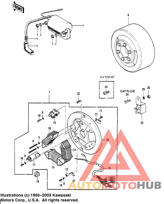 Ignition/generator 1/2