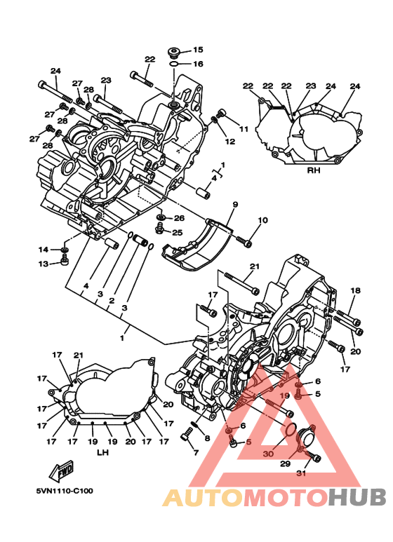 Картер двигателя