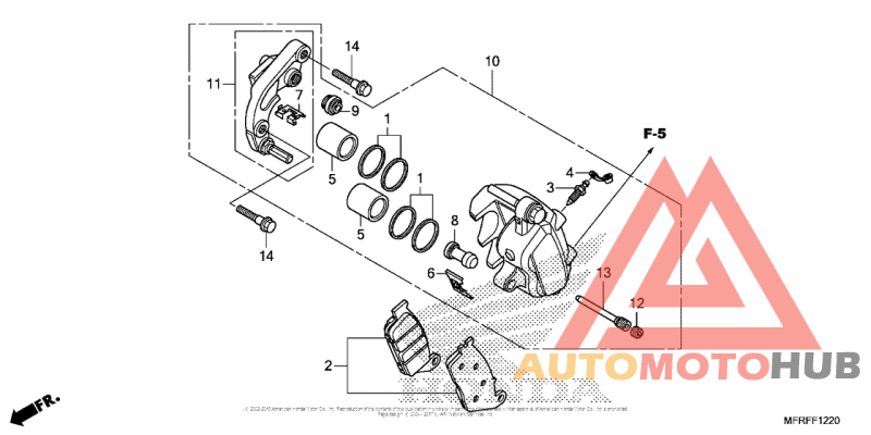 Front Brake Caliper (1)