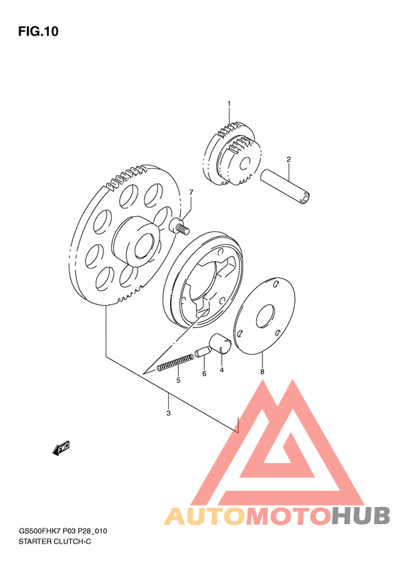 Муфта стартера