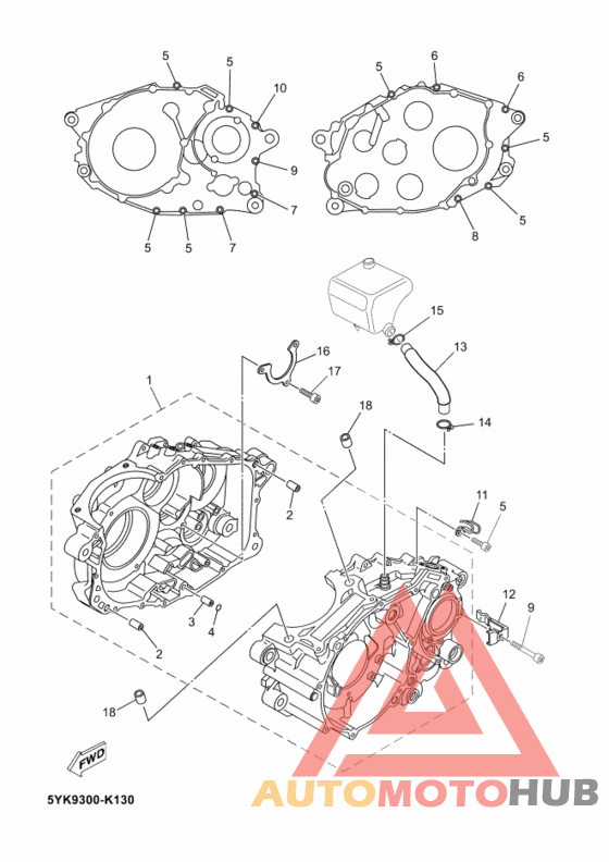 Картер двигателя