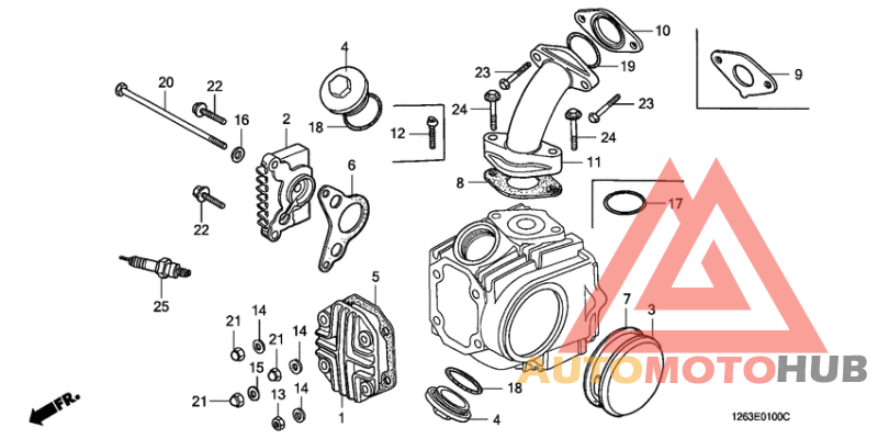 Cylinder/cylinder head