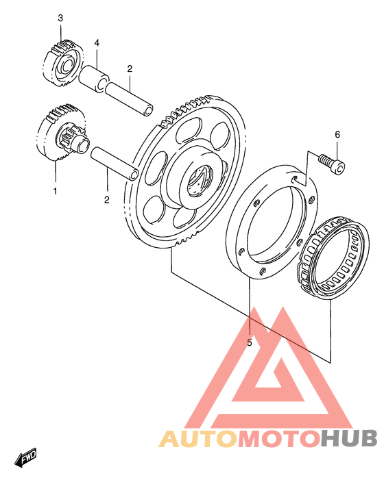 Муфта стартера