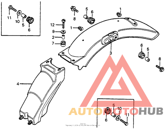 Задний бампер