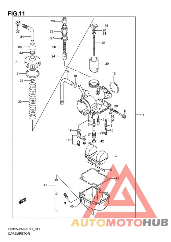 Carburetor assy