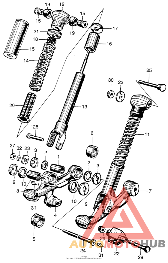 Передние аммортизаторы